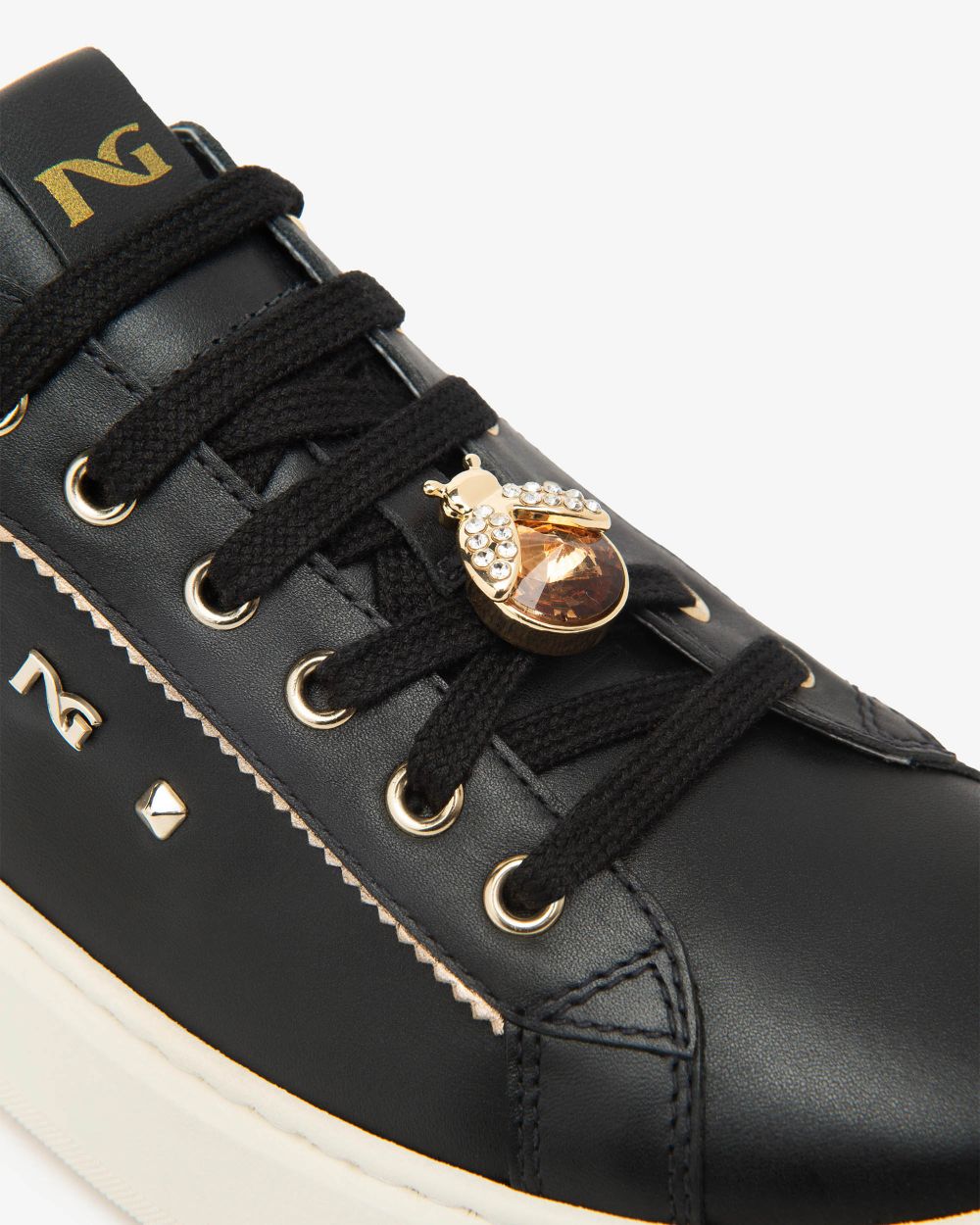 Nero Giardini I514170D Sneakers Donna in Pelle e Materiale Tecnico