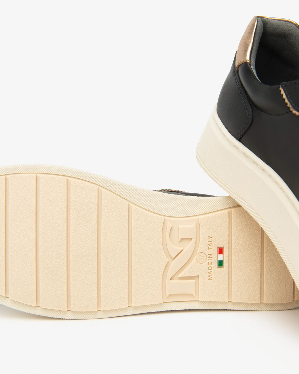 Nero Giardini I514170D Sneakers Donna in Pelle e Materiale Tecnico