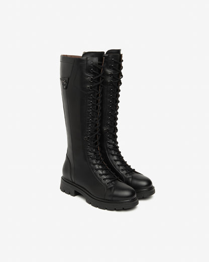 Nero Giardini I514768D Stivali Donna in Pelle