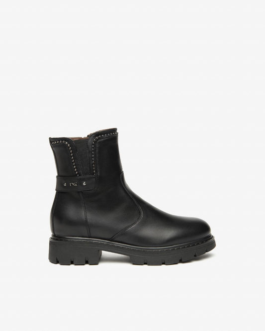 Nero Giardini I514769D Stivaletti Donna in Pelle