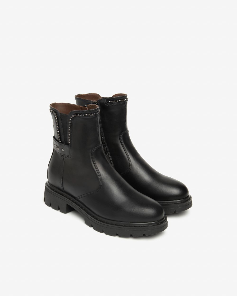 Nero Giardini I514769D Stivaletti Donna in Pelle