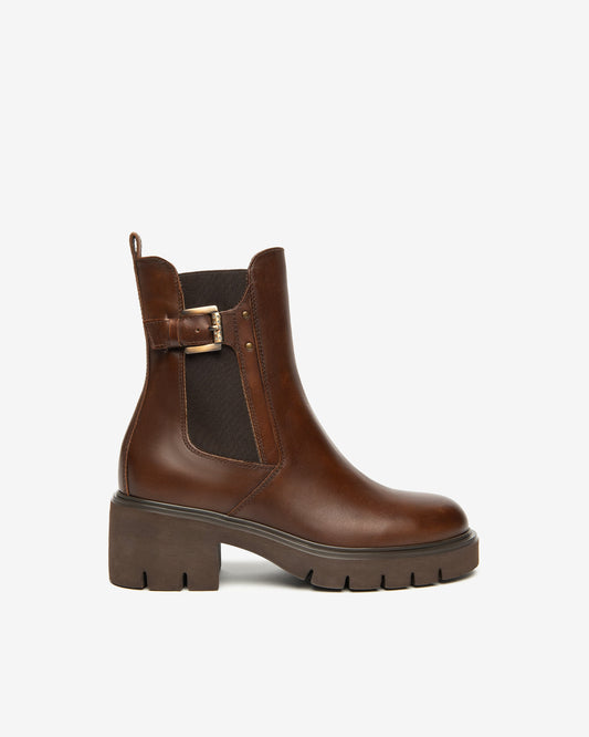 Nero Giardini I514815D Stivaletti Chelsea Donna in Pelle