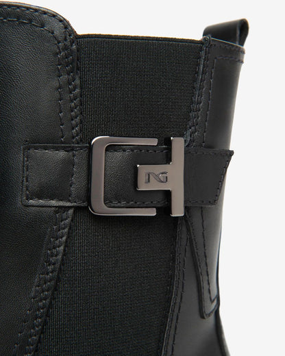 Nero Giardini I514830D Stivaletti Chelsea Donna in Pelle