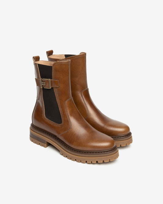 Nero Giardini I514831D Stivaletti Chelsea Donna in Pelle