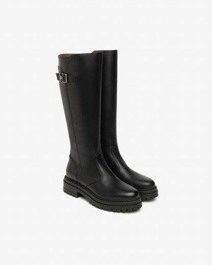 Nero Giardini I514836D Stivali Donna in Pelle