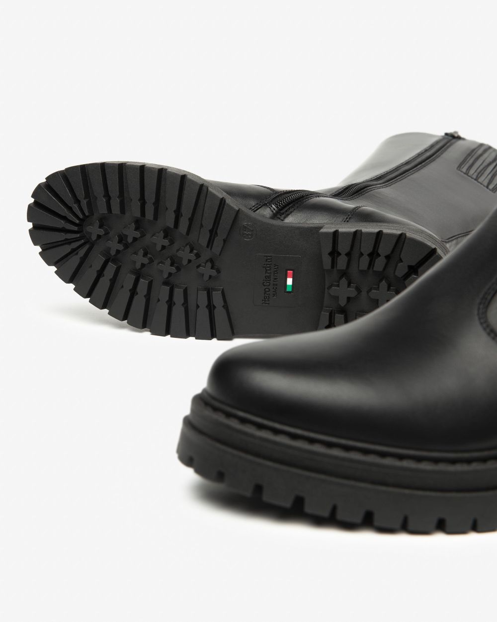 Nero Giardini I514836D Stivali Donna in Pelle