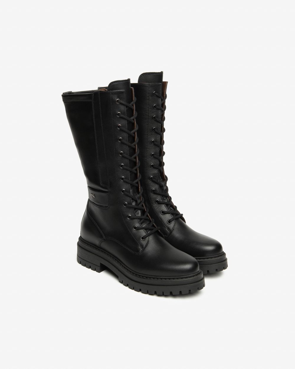 Nero Giardini I514841D Stivali Donna in Pelle e Materiale Tecnico