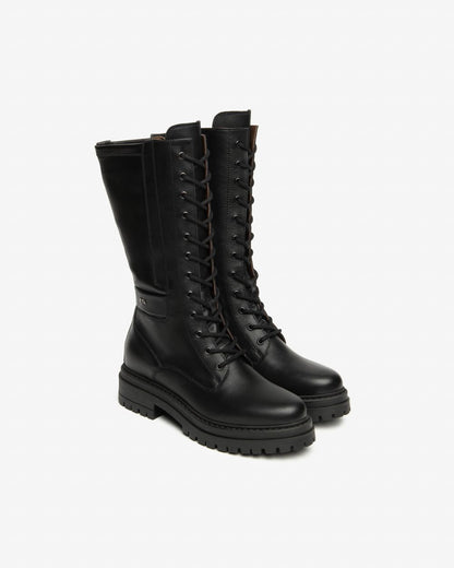 Nero Giardini I514841D Stivali Donna in Pelle e Materiale Tecnico