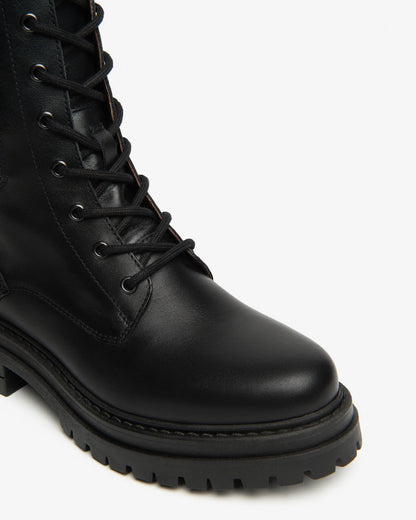 Nero Giardini I514841D Stivali Donna in Pelle e Materiale Tecnico