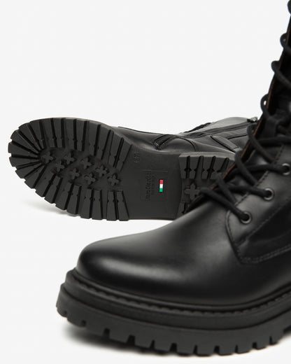 Nero Giardini I514841D Stivali Donna in Pelle e Materiale Tecnico