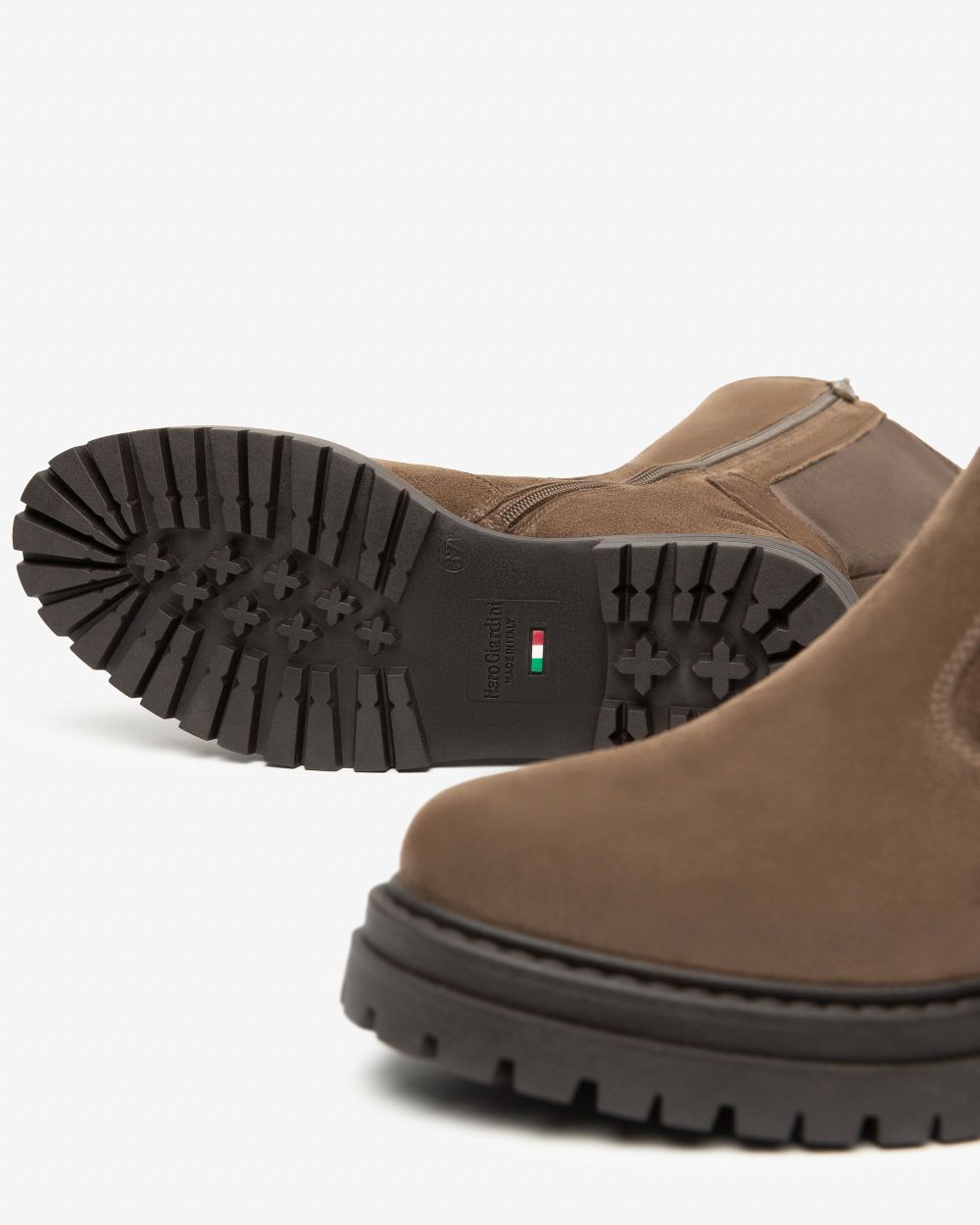 Nero Giardini I514843D Stivali Donna in Suede e Materiale Tecnico