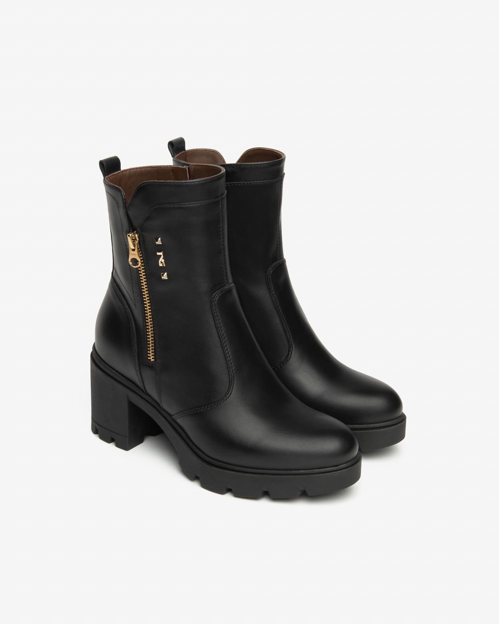 Nero Giardini I514880D Stivaletti Donna in Pelle