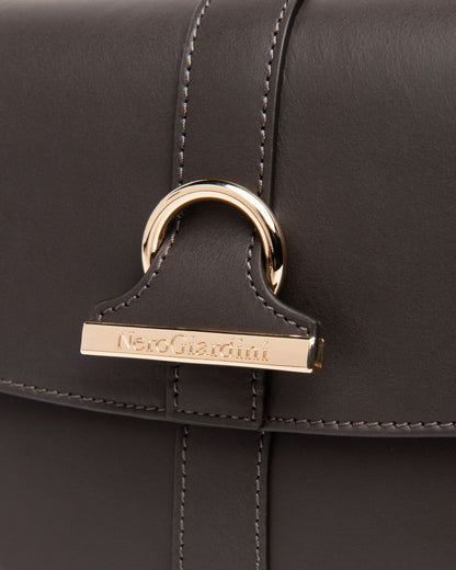Nero Giardini I544023D Borsa a Tracolla da Donna in Pelle