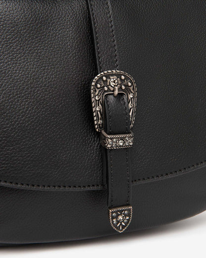Nero Giardini I544051D Borsa a Tracolla da Donna in Pelle