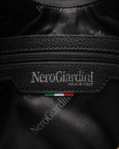 Nero Giardini I544062D Borsa Hobo da Donna in Materiale Tecnico