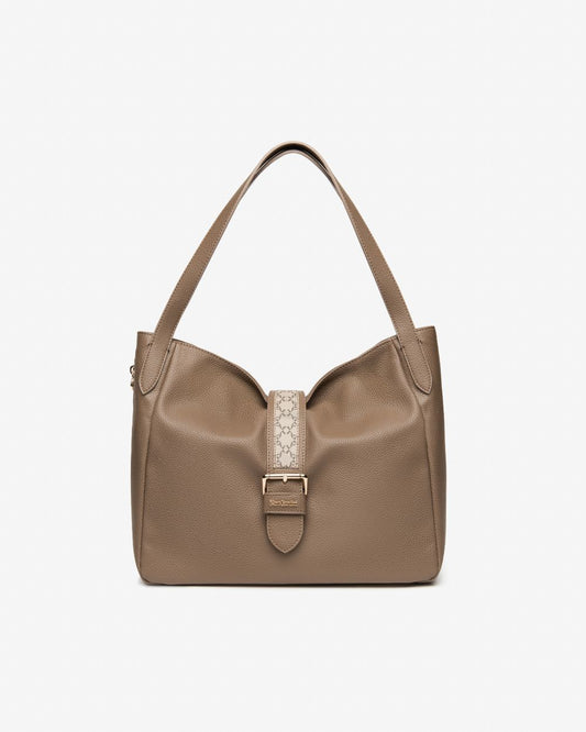 Nero Giardini I544070D Borsa Hobo da Donna in Materiale Tecnico