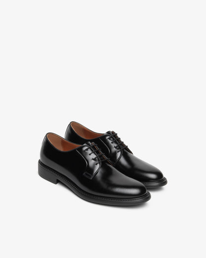 Nero Giardini I601251U Derby da uomo in pelle