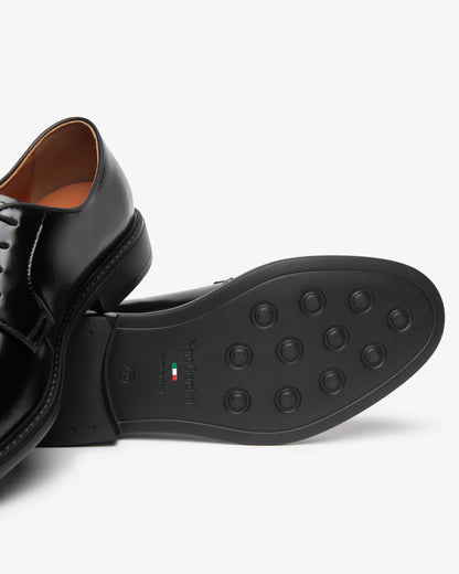 Nero Giardini I601251U Derby da uomo in pelle