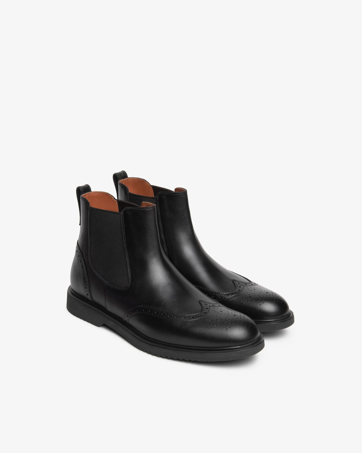 Nero Giardini I601262U Stivaletti Chelsea da uomo in pelle