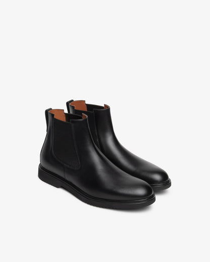 Nero Giardini I601264U Stivaletti Chelsea da uomo in pelle