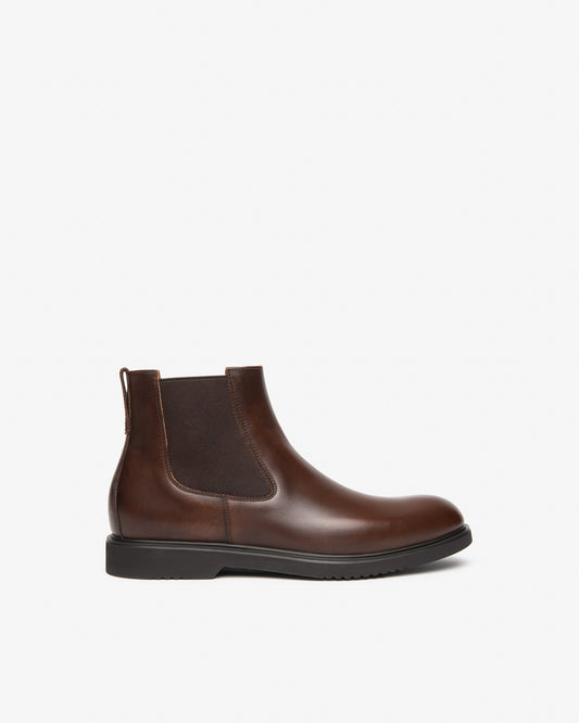 Nero Giardini I601265U Stivaletti Chelsea da uomo in pelle