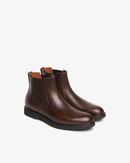 Nero Giardini I601265U Stivaletti Chelsea da uomo in pelle