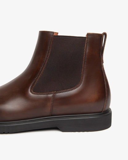 Nero Giardini I601265U Stivaletti Chelsea da uomo in pelle