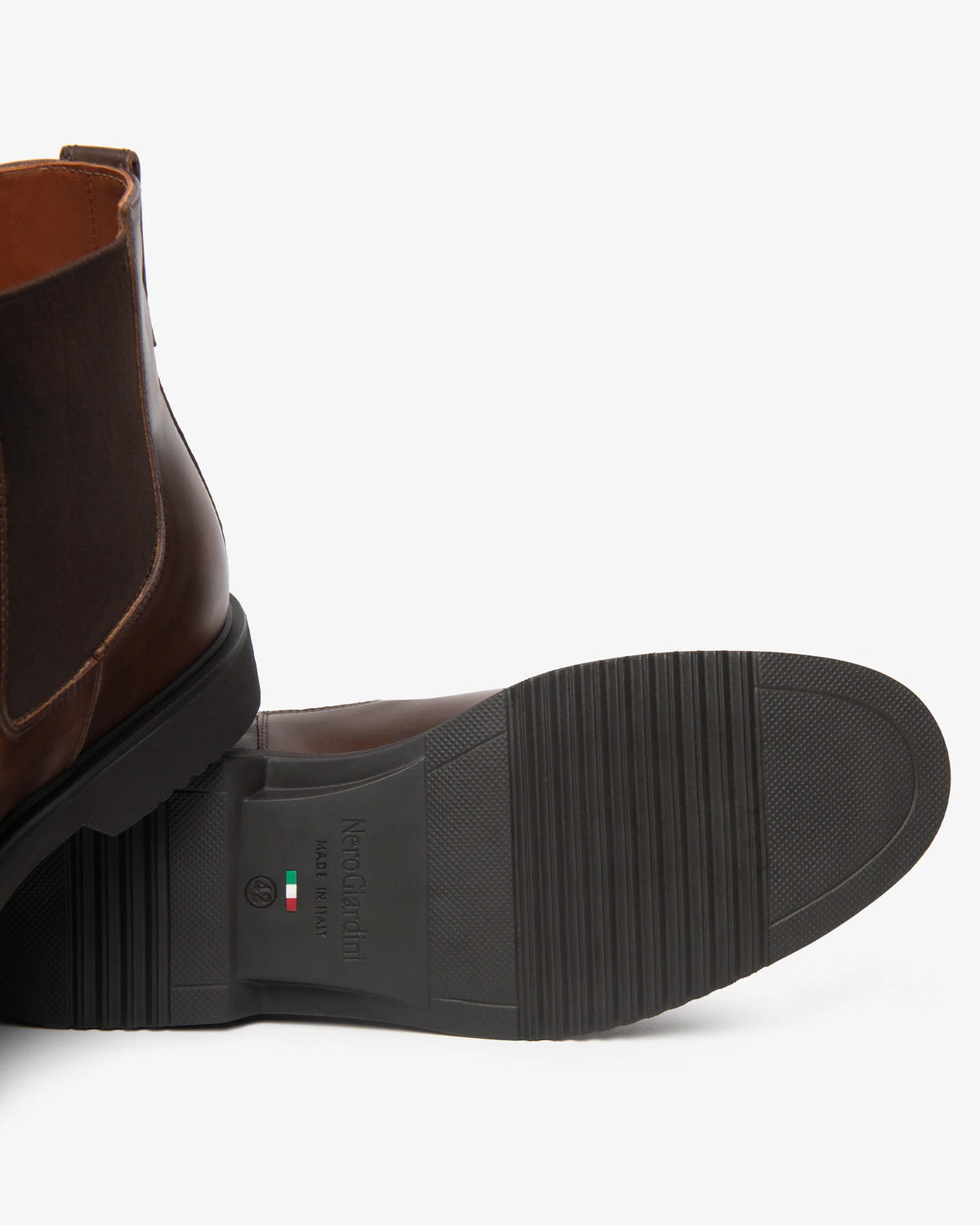 Nero Giardini I601265U Stivaletti Chelsea da uomo in pelle