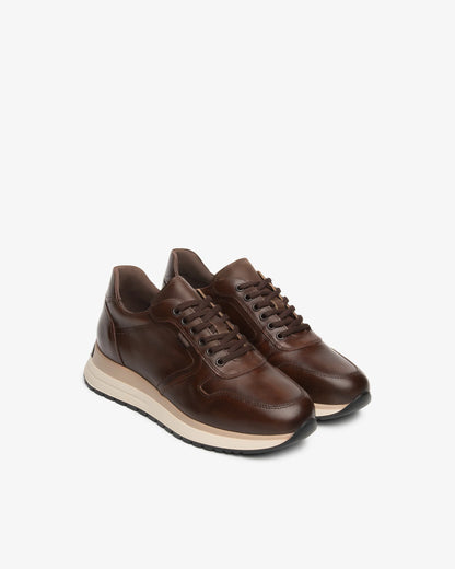 Nero Giardini I601301U Sneakers da uomo in pelle