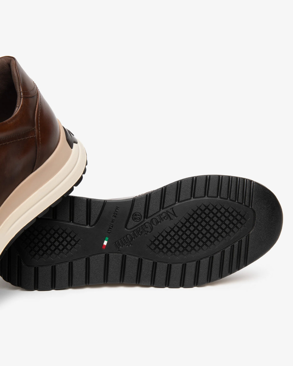 Nero Giardini I601301U Sneakers da uomo in pelle