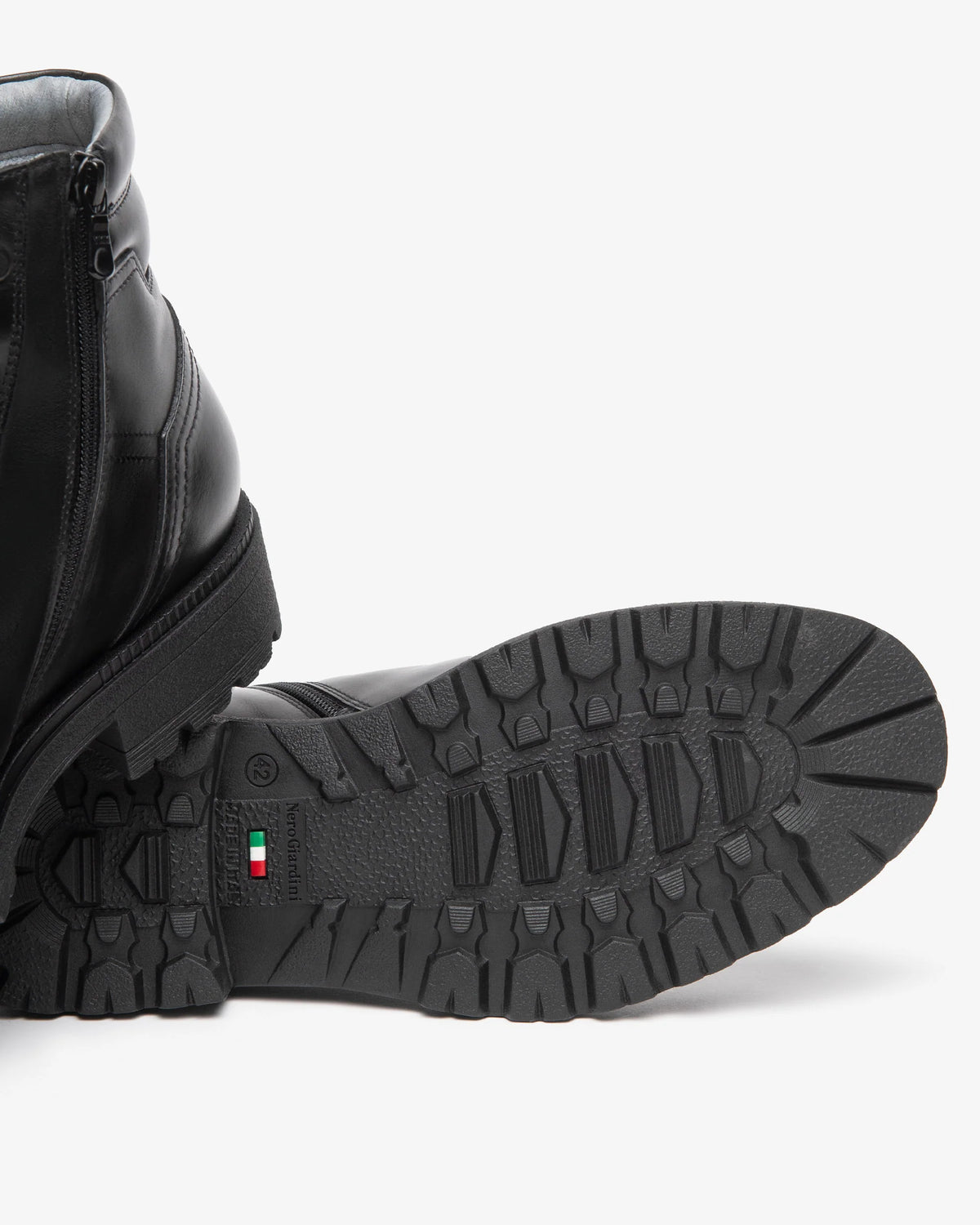 Nero Giardini I601400U Stivaletti da uomo in pelle