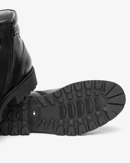 Nero Giardini I601400U Stivaletti da uomo in pelle