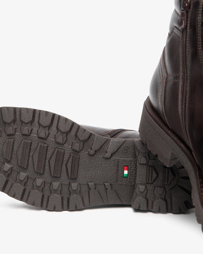 Nero Giardini I601401U Stivaletti da uomo in pelle