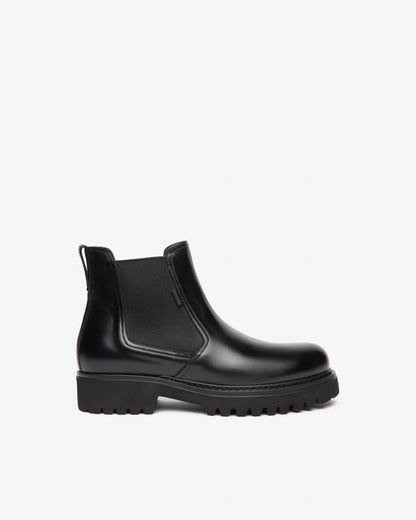 Nero Giardini I601412U Stivaletti Chelsea da uomo in pelle