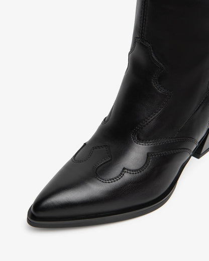 Nero Giardini I617123D Stivali texani da donna in pelle