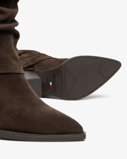 Nero Giardini I617147D Stivali da donna in camoscio