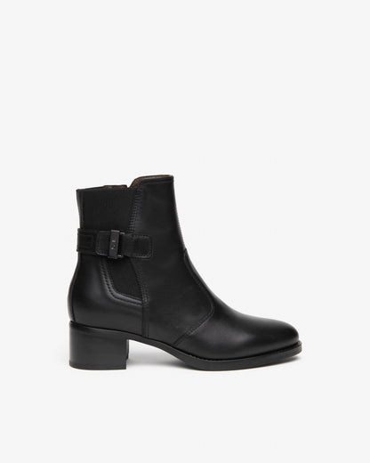 Nero Giardini I617213D Stivaletti da donna in pelle e tessuto