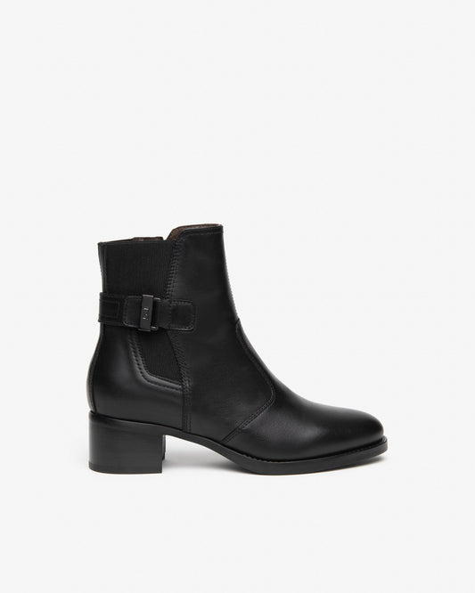 Nero Giardini I617213D Stivaletti da donna in pelle e tessuto