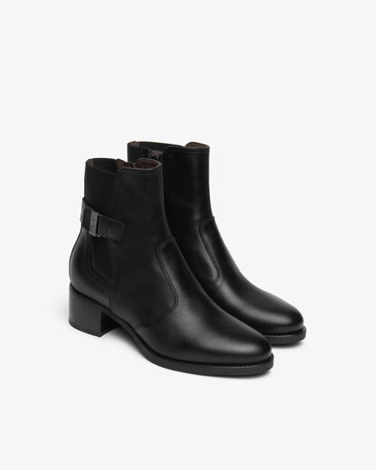 Nero Giardini I617213D Stivaletti da donna in pelle e tessuto