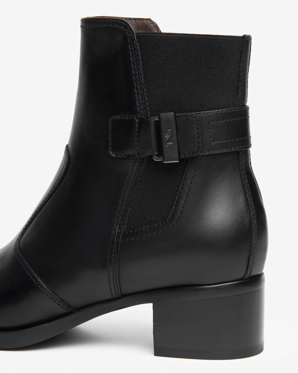 Nero Giardini I617213D Stivaletti da donna in pelle e tessuto