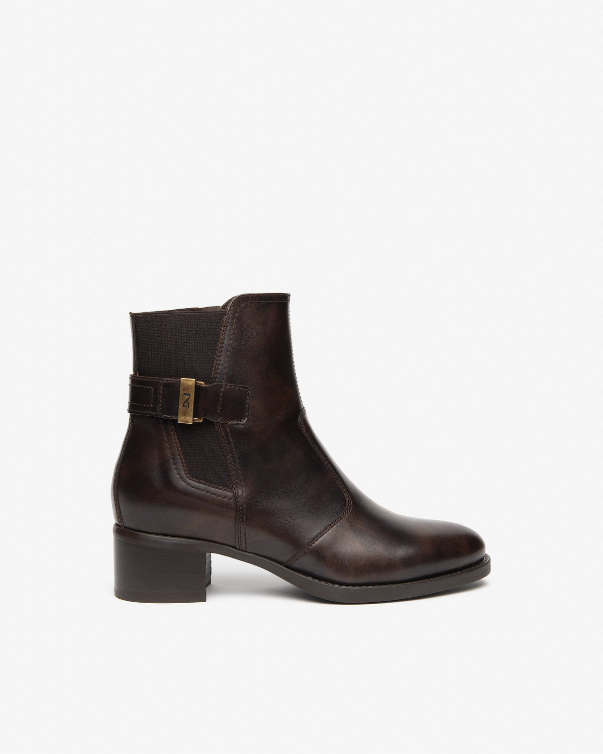 Nero Giardini I617214D Stivaletti da donna in pelle e tessuto