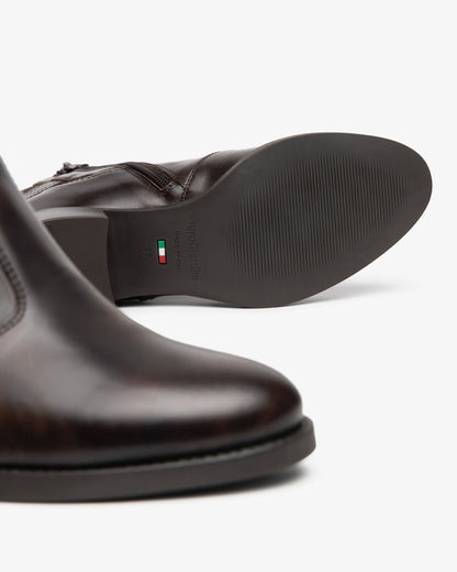 Nero Giardini I617214D Stivaletti da donna in pelle e tessuto