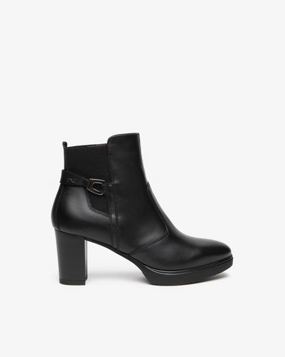 Nero Giardini I617260D Stivaletti da donna in pelle e tessuto