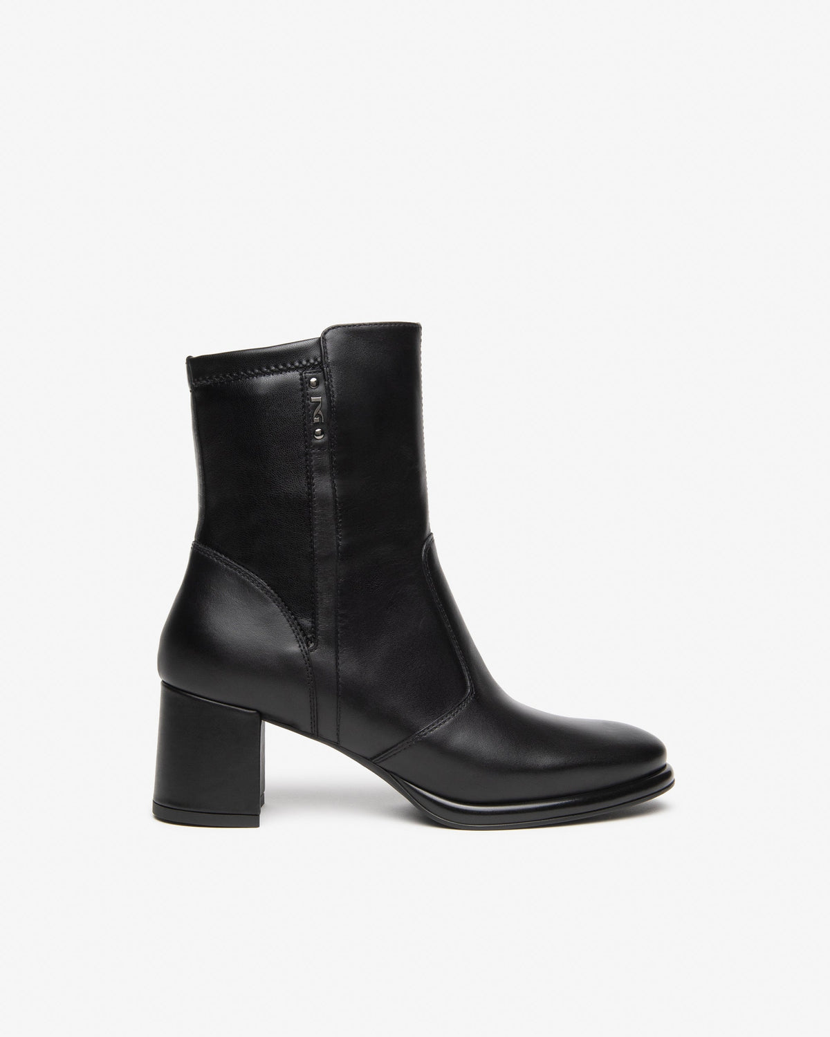 Nero Giardini I617692D Stivaletti da donna in pelle e materiale tecnico