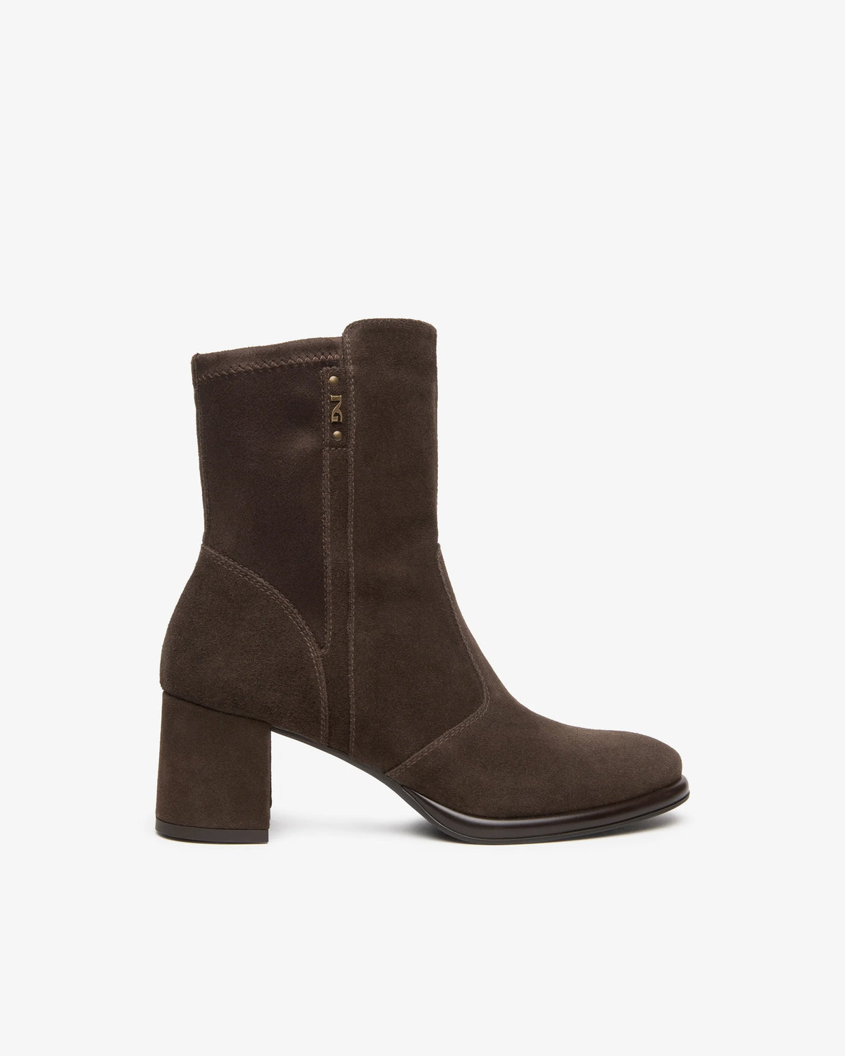 Nero Giardini I617693D Stivaletti da donna in pelle scamosciata e materiale tecnico