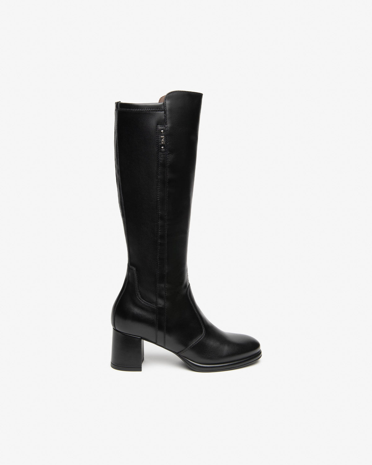 Nero Giardini I617697D Stivali da donna in pelle e tessuto tecnico
