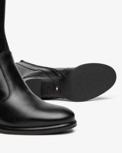 Nero Giardini I617697D Stivali da donna in pelle e tessuto tecnico