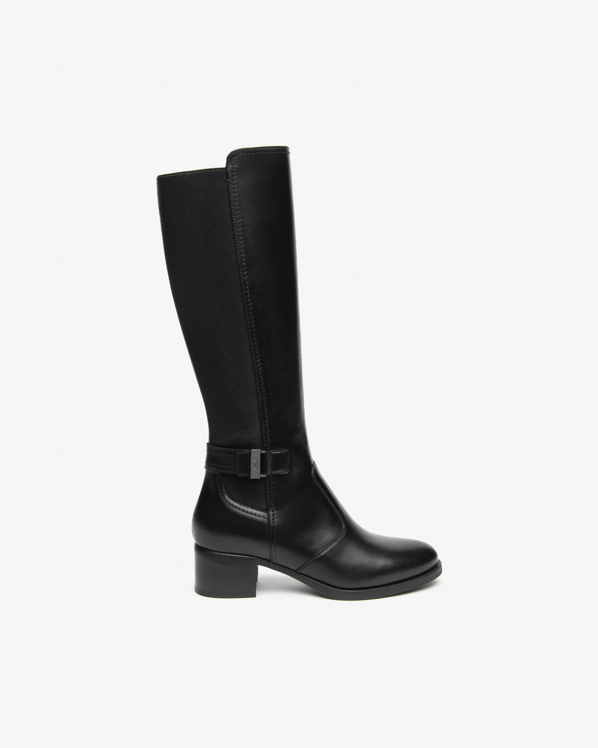 Nero Giardini I617900D Stivali da donna in pelle e tessuto