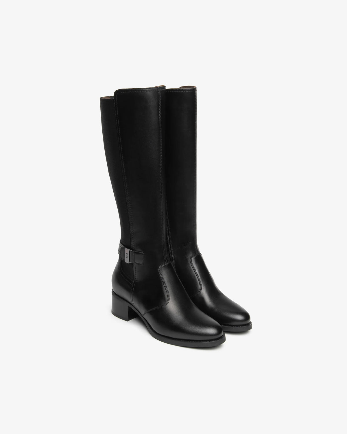 Nero Giardini I617900D Stivali da donna in pelle e tessuto