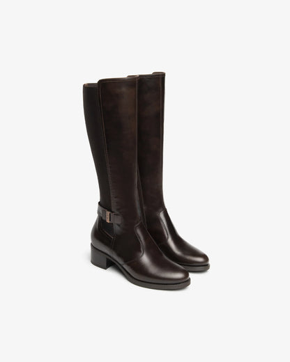Nero Giardini I617901D Stivali da donna in pelle e tessuto